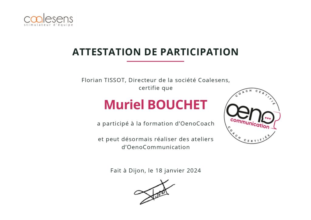 muriel bouchet coach communication