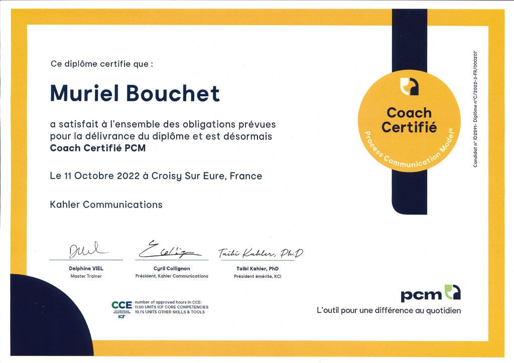 muriel bouchet coach communication