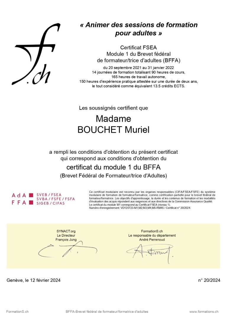 muriel bouchet coach communication
